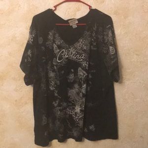 Beautiful plus size Cantina tee